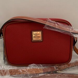 NWT Dooney & Bourke Rich Red camera bag